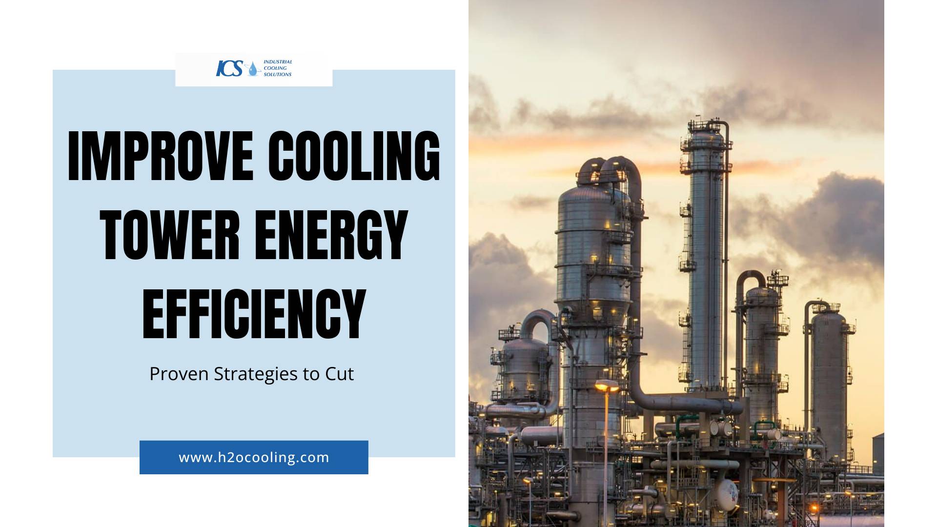 Improve Cooling Tower Energy Efficiency Proven Cost Strategies