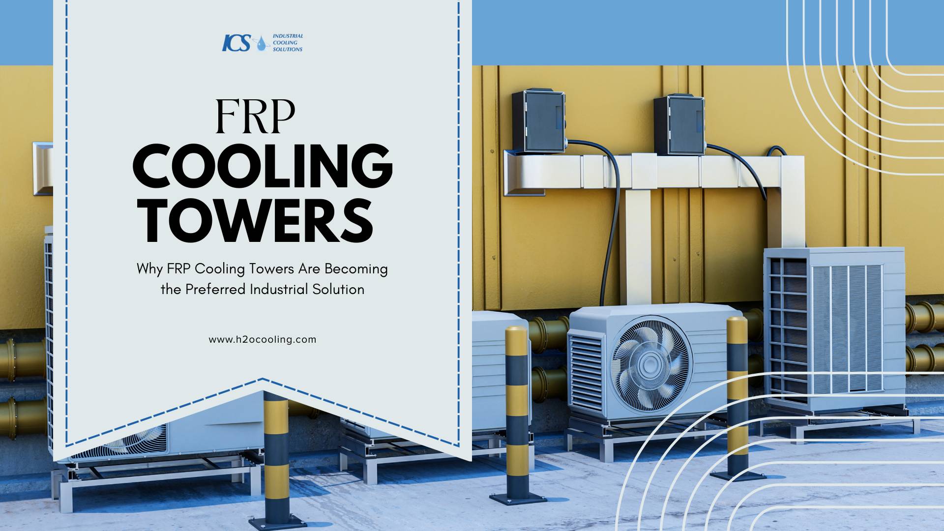 FRP cooling towers
