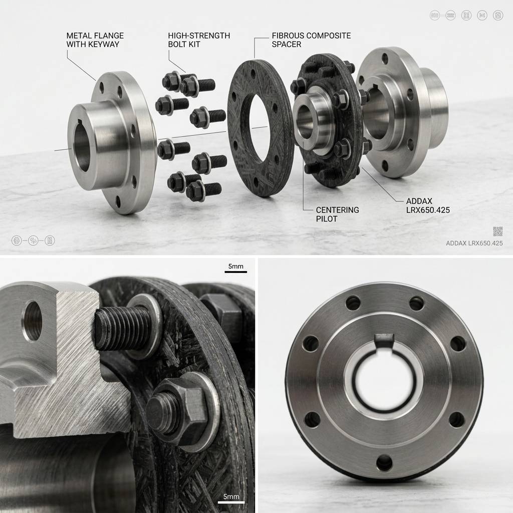 Addax Drive Shaft Composite Coupling LRX650.425