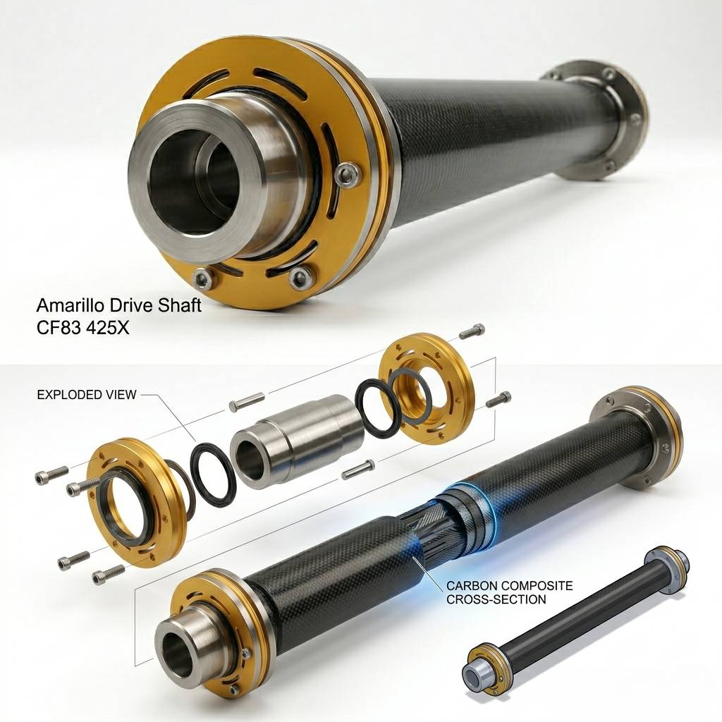 Amarillo Drive Shaft CF83 425X - Image 3