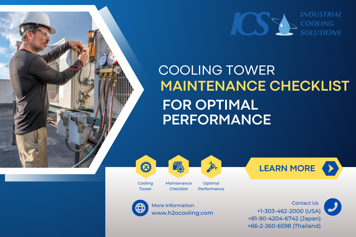 A Step-by-Step Cooling Tower Maintenance Checklist for Optimal Performance  - New Cooling Tower Construction, Parts, Maintenance, Upgrades