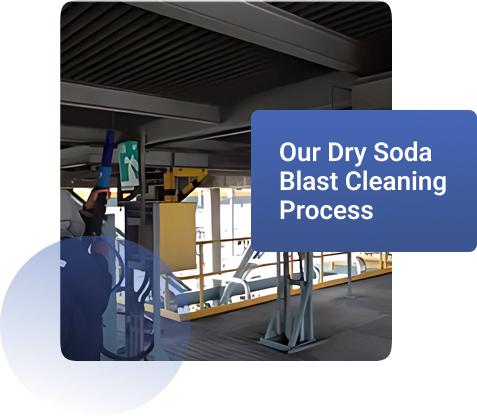 DRY SODA BLAST CLEANING SERVICES