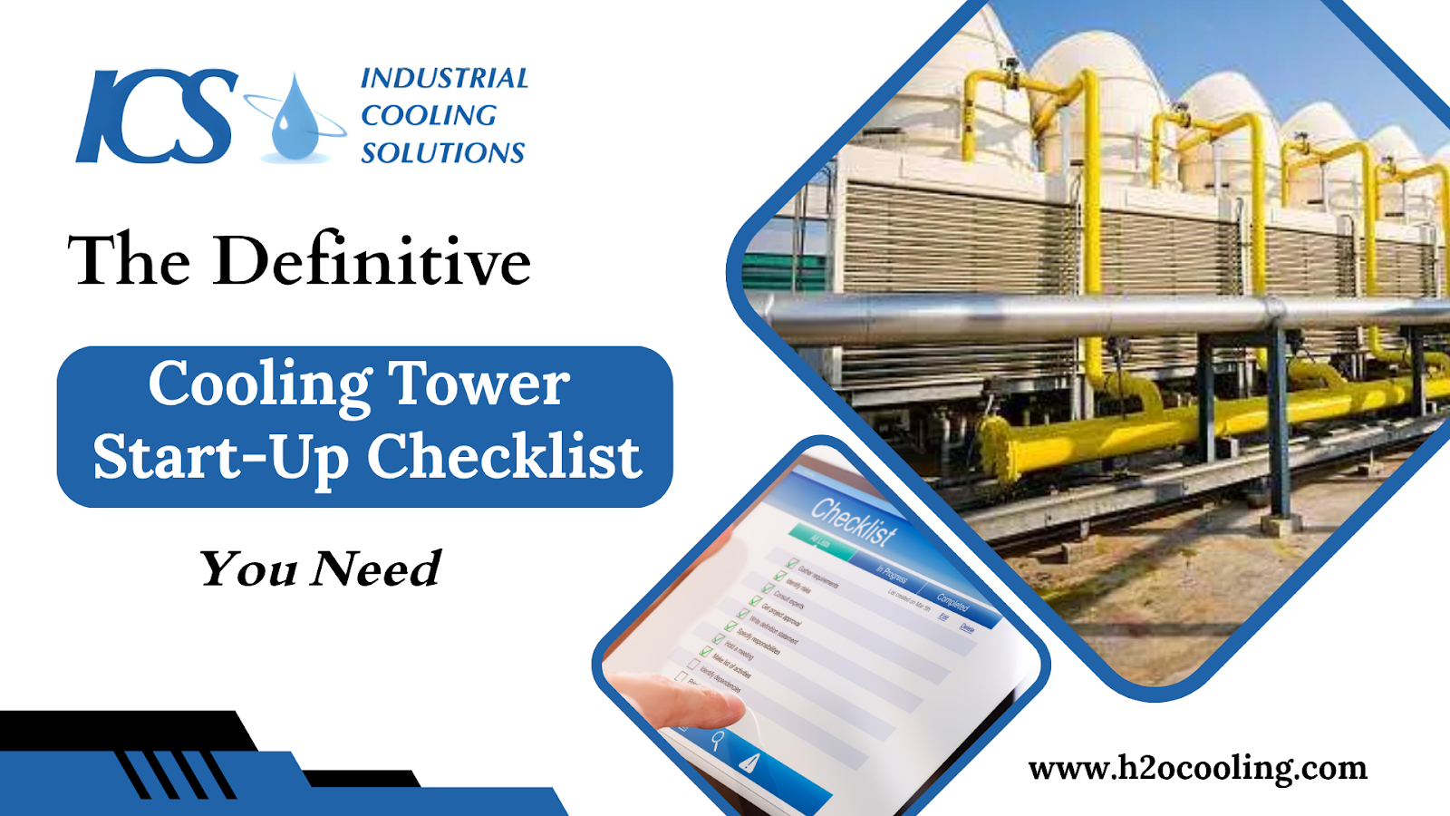 The Definitive Cooling Tower Start-Up Checklist You Need - H2ocooling.com