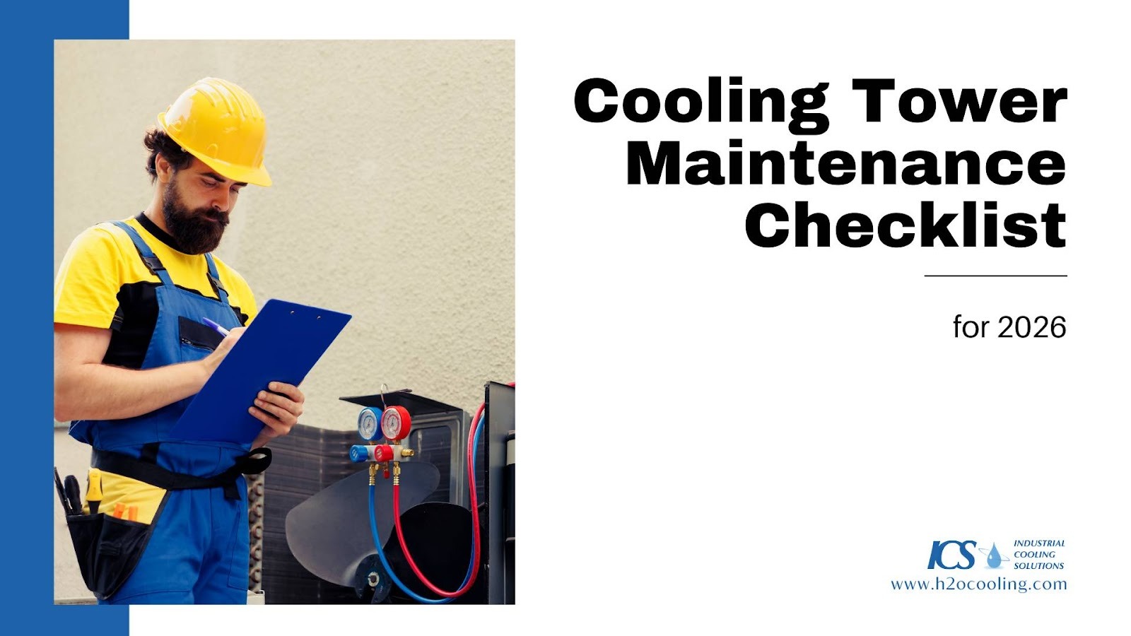 cooling tower maintenance checklist