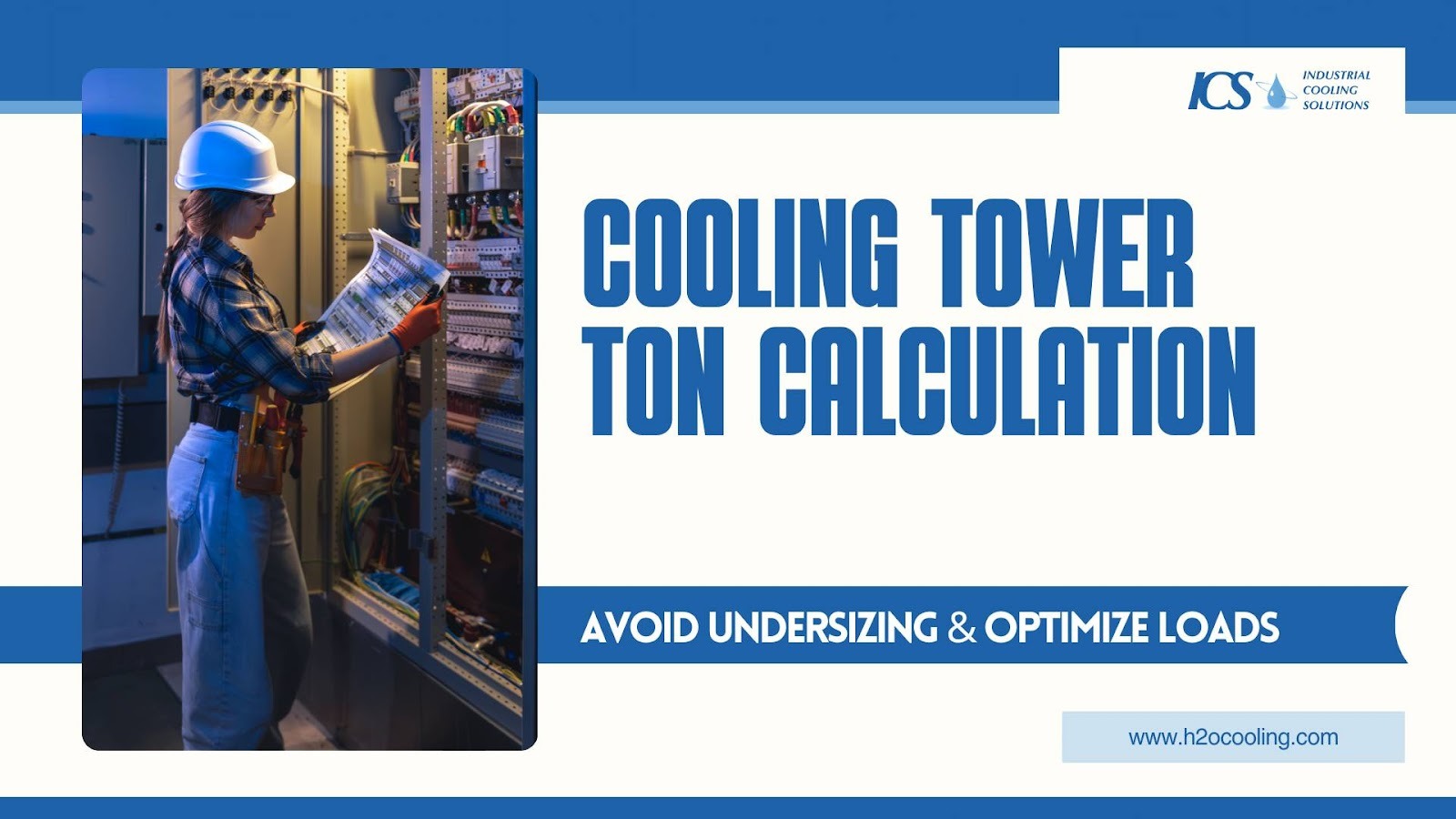 cooling tower ton calculation