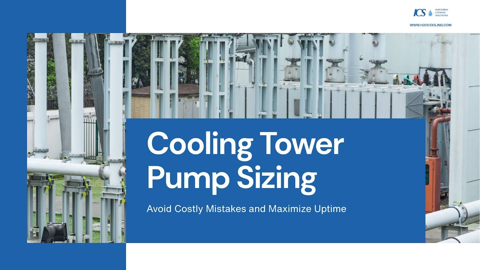 cooling tower pump sizing