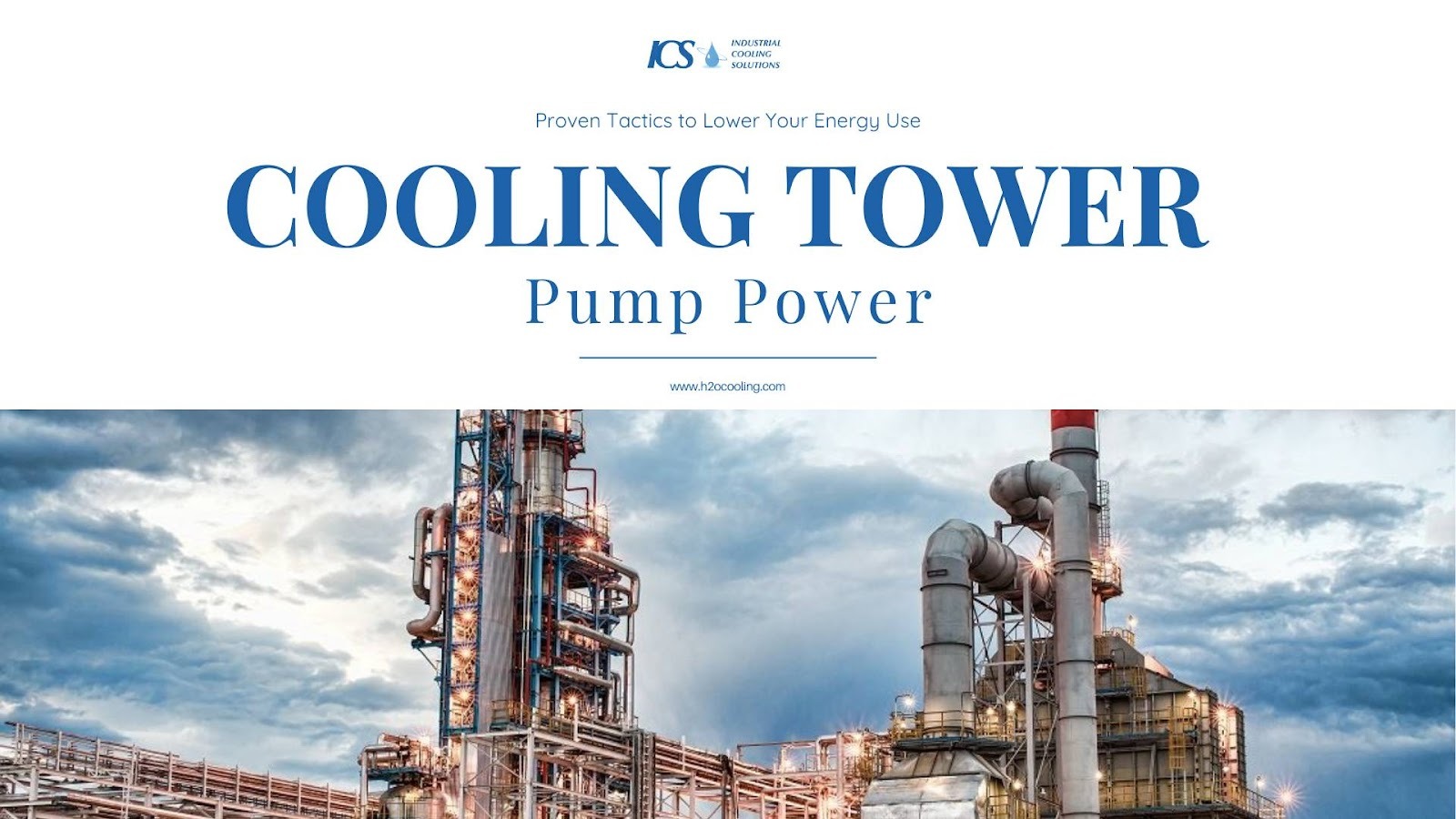 Cooling Tower Pump Power
