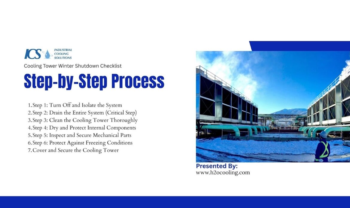 Cooling Tower Winter Shutdown: Step-by-Step Guide 2026