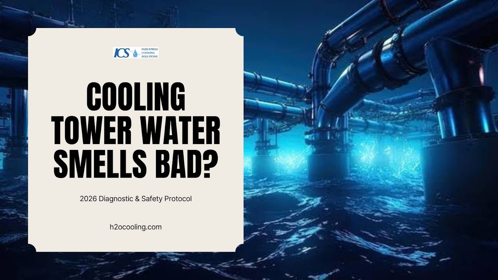 cooling tower water smell