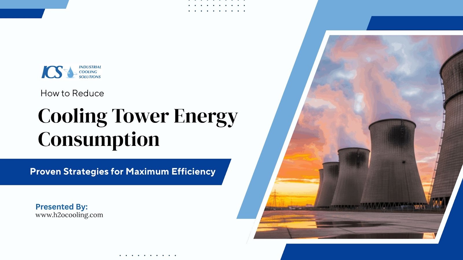 Cooling Tower Energy Savings