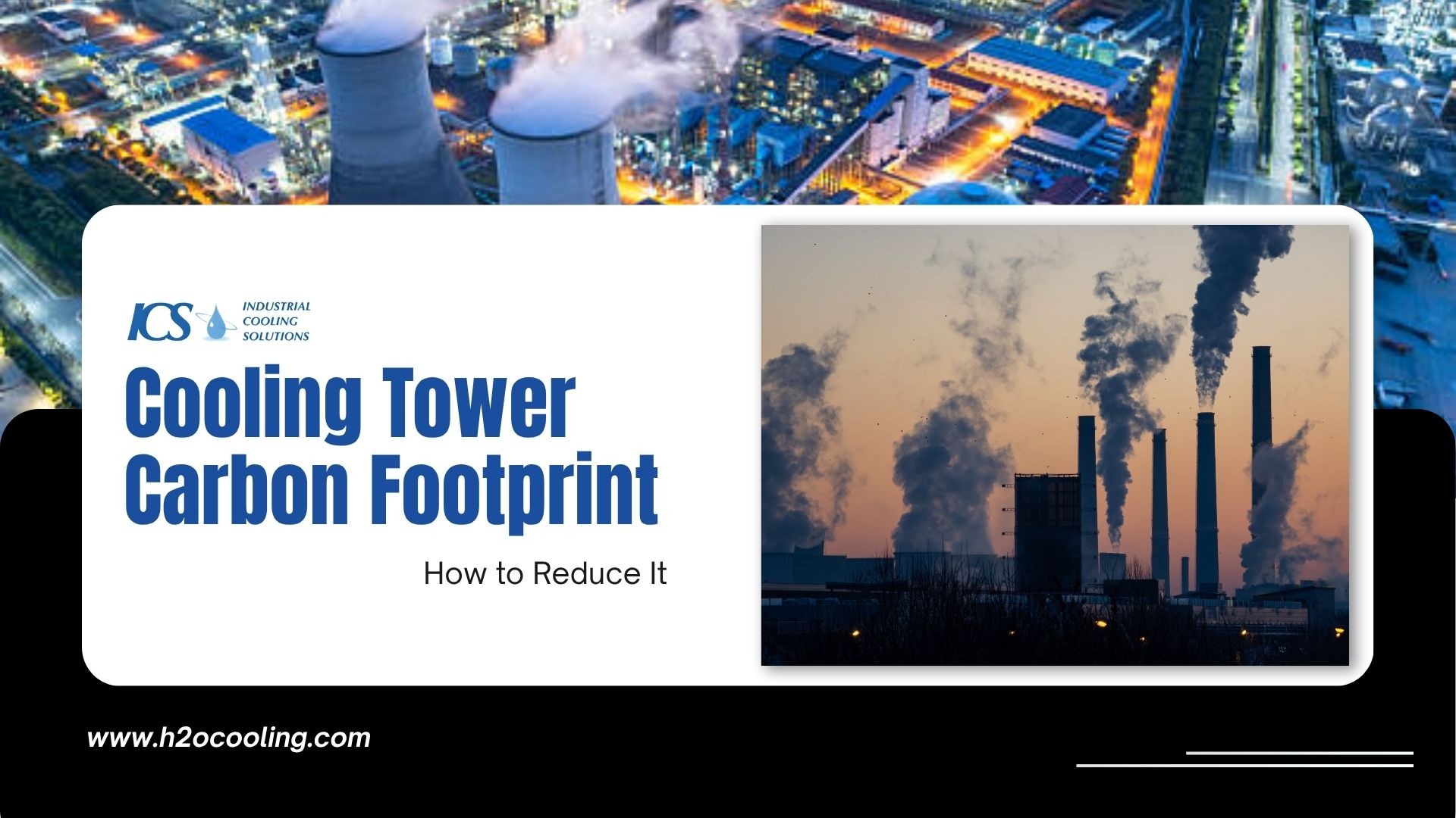 Cooling Tower Carbon Footprint