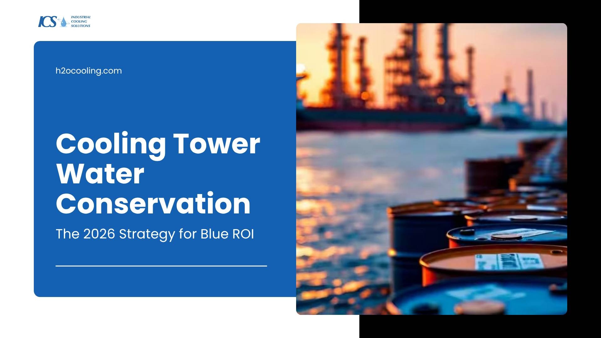 cooling tower water conservation