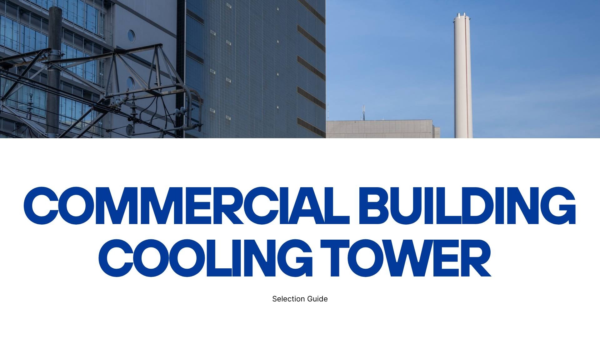 commercial building cooling tower