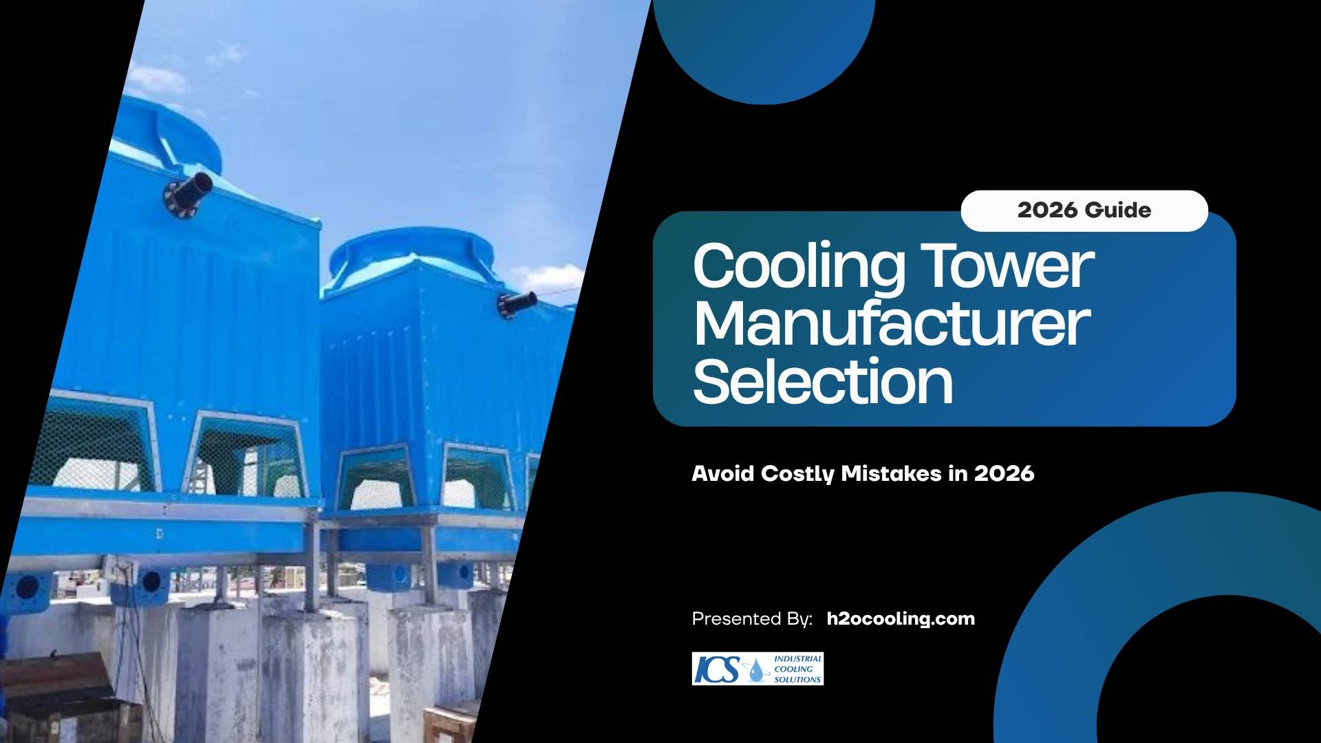 Cooling Tower Manufacturer Selection