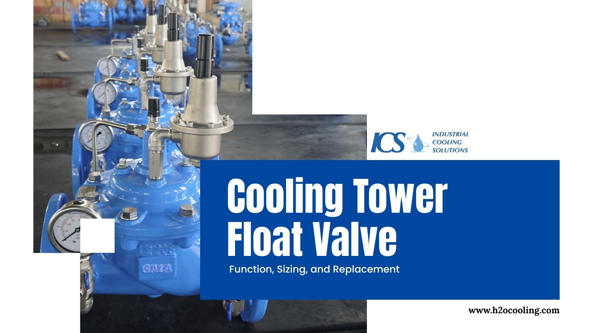 cooling tower float valve