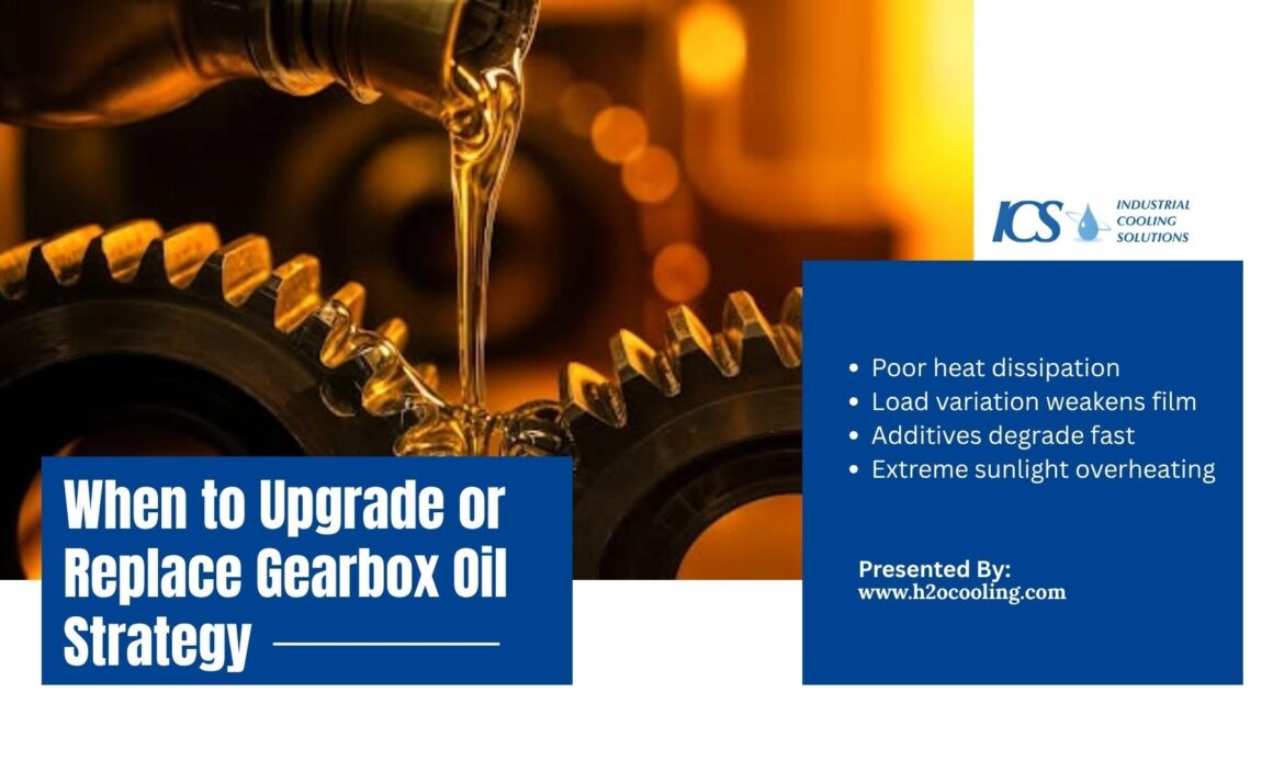 Cooling Tower Gearbox Oil: Selection & Change Intervals