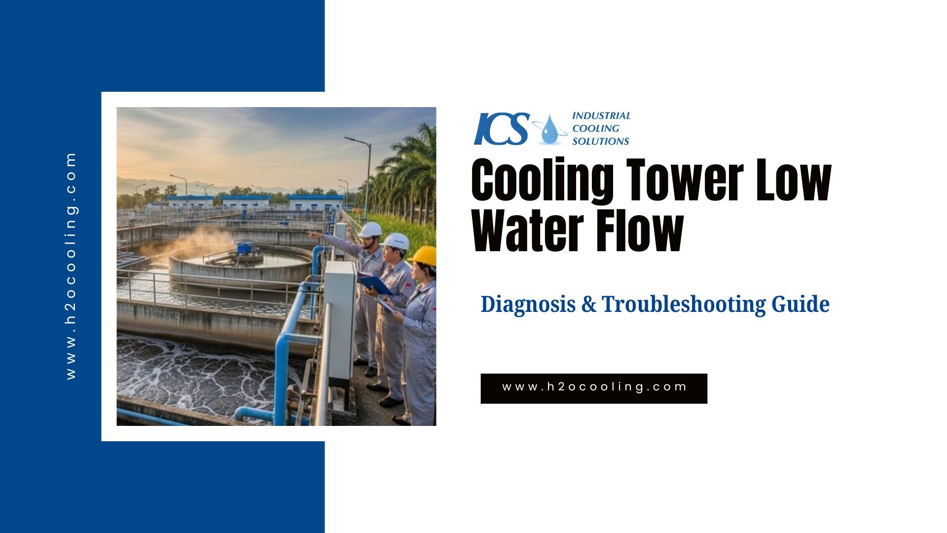 cooling tower low water flow