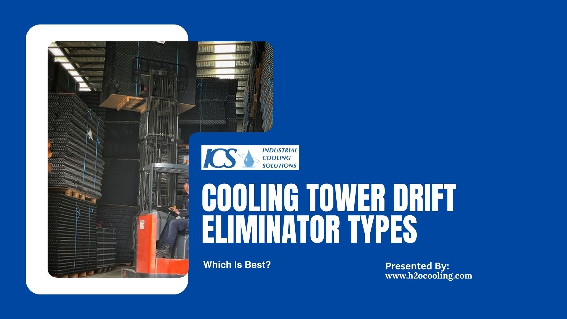 Cooling Tower Drift Eliminator Types